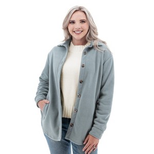 Old Ranch Brands Women's Emery Fleece Shirt-Jac - 1 of 4