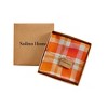 Solino Home Fall Buffalo Check Linen Round Tablecloth - 4 of 4