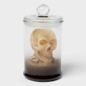 Smokey Figural LED Jar Candle -Threshold™ - 1 of 2