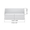 Unique Bargains Aluminum Alloy Cookie Biscuit Cutter 2.6" x 1.4" x 0.8" Silver 8 Pcs - 2 of 4