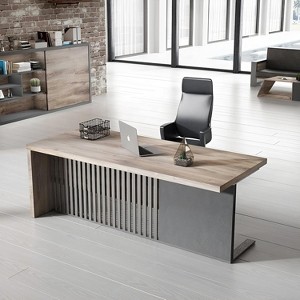 SAINTCY Modern Office Desk - 1 of 4