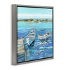 Stupell Industries Serene Rowboats at Dock, 18" x 18" - 3 of 4