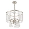 Livex Lighting Elizabeth 4 - Light Chandelier in  Brushed Nickel - 3 of 4