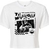 Women's - Star Wars - The Mandalorian Mando Punk Poster Cropped Graphic T-Shirt - 2 of 4