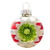 Christopher Radko 2.0 Inch Vintage Reflector Ornament Set Glitter Stripes Star Tree Ornament Sets - 4 of 4