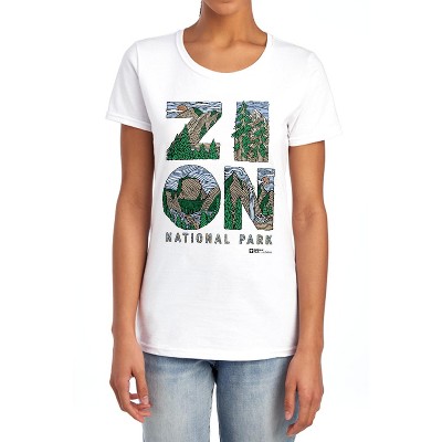 Zion National Park Classic Women's T-Shirt White