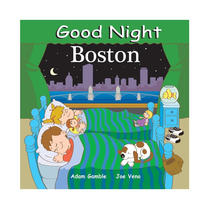 Good Night Boston - (Good Night Our World) by  Adam Gamble (Board Book), 1 of 2