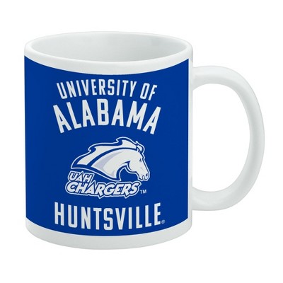 UAH Chargers Ceramic Coffee Mug Novelty Gift Mugs for Coffee Tea and Hot Drinks 11oz White