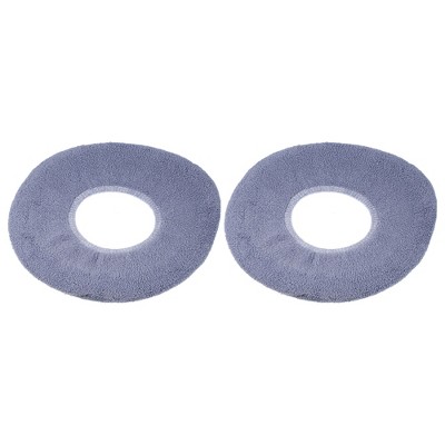 Unique Bargains Stretchable Thicker Toilet Seat Cover Pad Lid Bathroom Warmer Soft Washable Reusable