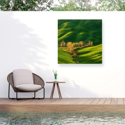 Trademark Fine Art - Krzysztof Browko Spring On Fields... Matted Framed Art