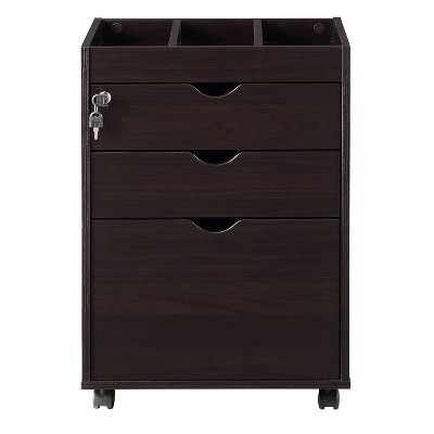 Espresso Filing Cabinets Target, Espresso Filing Cabinet With Lock