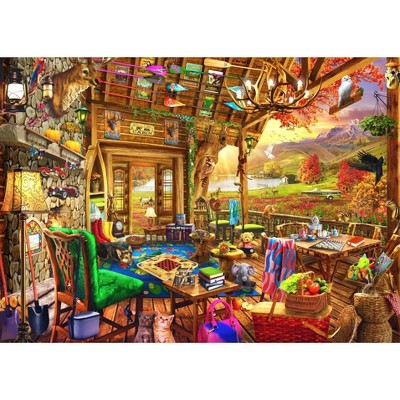 Brain Tree Puzzle Tropicale 1000 Pezzi – Dimensioni 69x49cm – Con Poster E Vassoi