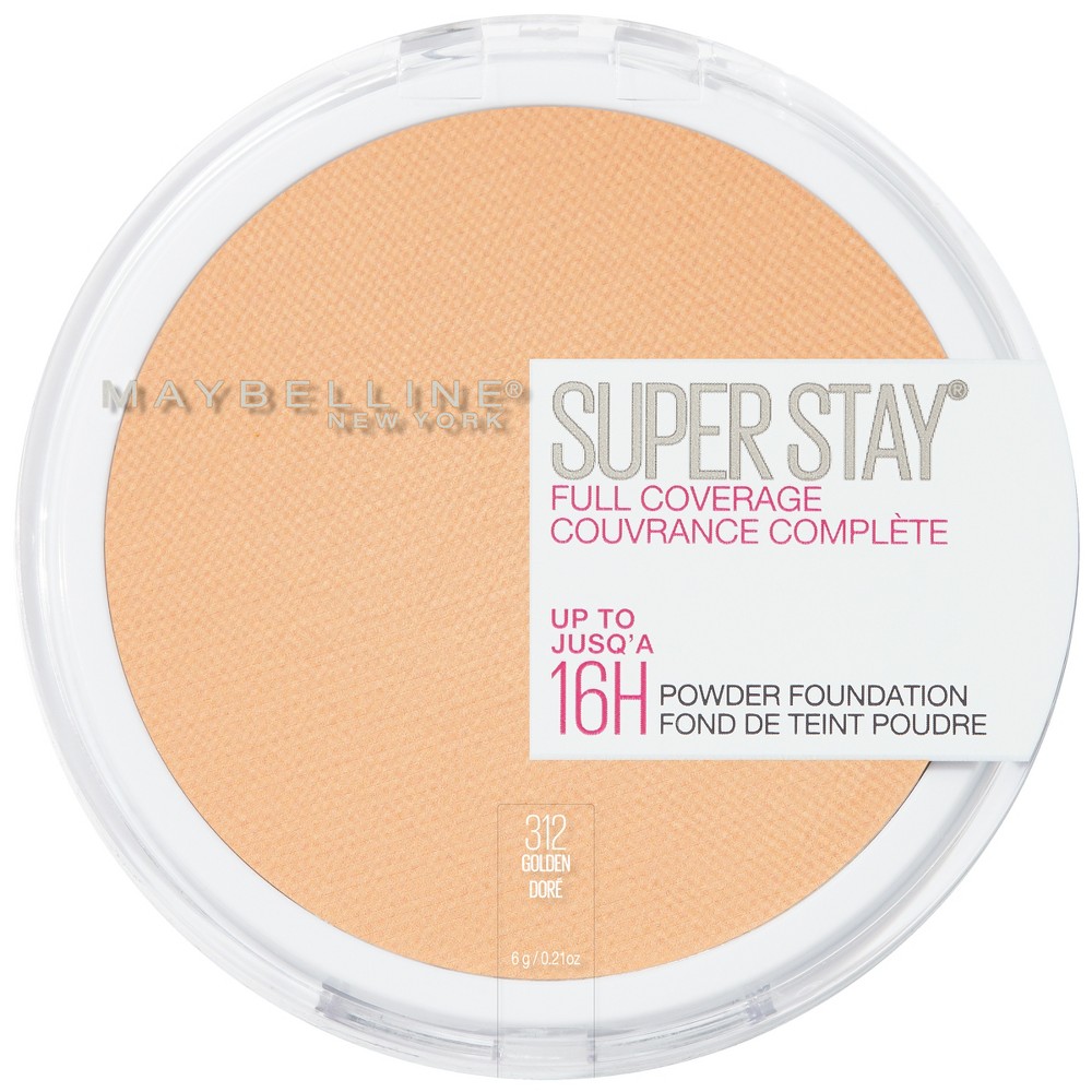 UPC 041554562873 product image for Maybelline Super Stay Full Coverage Pressed Powder Foundation - 312 Golden - 0.2 | upcitemdb.com
