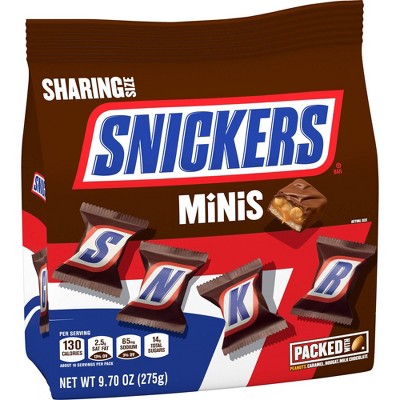 Snickers Mini Sharing Size - 9.70oz