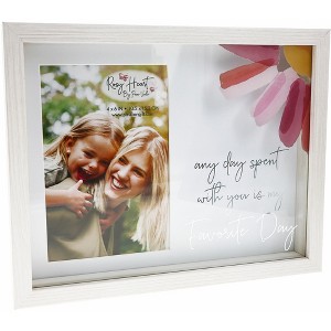 Pavilion Gift Company - Favorite Day - 9.5" x 7.5" Shadow Box Frame (Holds 4" x 6" Photo) - Single Image Frames - 1 of 4