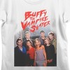 Buffy the Vampire Slayer Character Group Women's White Short Sleeve Crew Neck Tee - 2 of 3