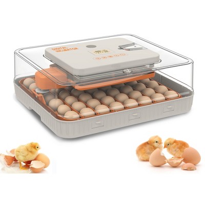 Hooseng 48 Egg Incubator with Humidity Display, Egg Candler, Automatic Egg Turner, for Hatching Chickens