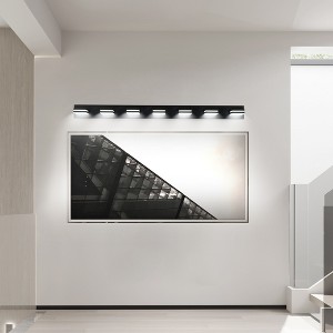 Modern Chrome LED Vanity Light 3-Light Wall Sconce Sleek Minimalist Design - 1 of 4