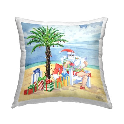 Stupell Industries Tropical Christmas Santa