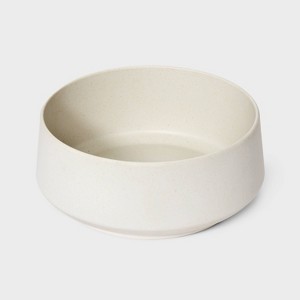 Bamboo Melamine Cat & Dog Bowl - Boots & Barkley™ Gray - 1 of 3