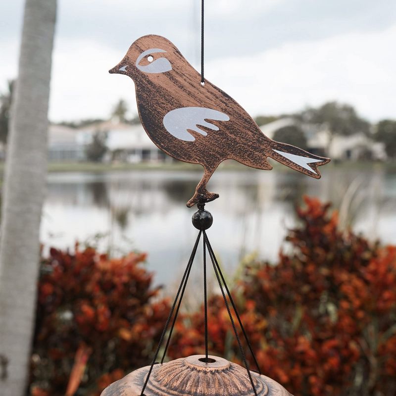 Dawhud Direct 32" H Soothing Songbirds Wind Chimes for Outside - Unisex Gift, 4 of 9