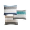 7Pcs Comforter Set, Modern Cozy Solid Bedding Set, Microfiber Bed Comforter - 3 of 3