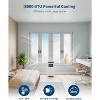 Acekool 8,000 BTU Portable Air Conditioner, 4-in-1 AC Dehumidifier Fan, Remote, Timer, for Rooms up to 350 Sq. Ft, Window Kit - 4 of 4