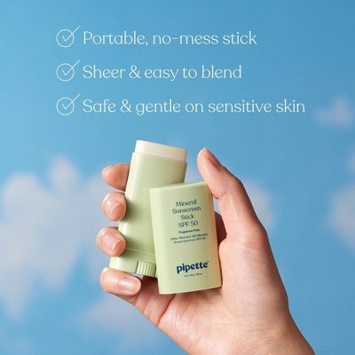 Pipette Mineral Sunscreen Stick SPF 50 - 0.6oz_4