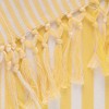 Design Imports  Center Stripe, Fringed Table Runner, Deep Yellow, 14X72" - 2 of 4