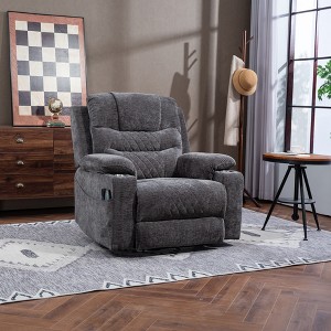 TiramisuBest Lounge chair lift chair relax sofa chair sitting room furniture sitting room power supply elderly electric lounge chair with Br - 1 of 4