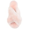 Journee Collection Womens Winkk Comfort Insole Slip On Slide Open Toe Slippers - 4 of 4