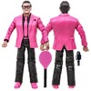Legends of Professional Wrestling Series Action Figures: Jim Cornette [Pink & Black Variant] - 2 of 2