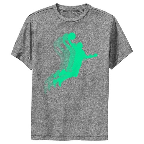 Boy's Lost Gods Basketball Player Jump Silhouette Performance Tee - image 1 of 4