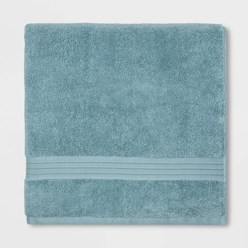 target green bath towels