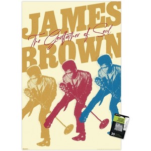 Trends International James Brown - The Godfather of Soul Unframed Wall Poster Prints - 1 of 4