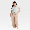 Women's Denim Vest - Ava & Viv™ - 3 of 3