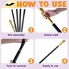 Joyfy Halloween Cosplay Party Favors Canes for Adults & Kids Walking Cane Costume Accessories, Vintage Staff Prop Stick for Dress Up Role Play Party - 3 of 4