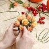 Bright Creations 140 Pack Floral Stem Wire 16 Inches, 16 Gauge for DIY Crafts, Flower Making Supplies and Florist Arrangements, Green - 2 of 4