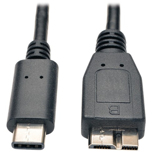Tripp Lite Usb-c Male To Male Micro 3.1 Cable, 3ft :