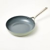 10" Nonstick Ceramic Coated Aluminum Frypan - Figmint™ - 3 of 4
