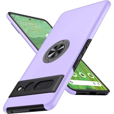 Entronix Case Compatible with Pixel 7 Pro - 360° Circular Ring Gripstand