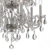Crystorama Lighting Traditional Crystal 12 - Light Chandelier in  Polished Chrome - 3 of 4