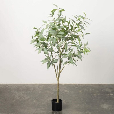 Sullivans Artificial 65" Tall Potted Eucalyptus Tree