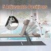 Okak Patio Lounge Chairs Set of 3 with Side Table,Aluminium Pool Outdoor Chaise Lounge for Patio,Beach,Yard - 3 of 4