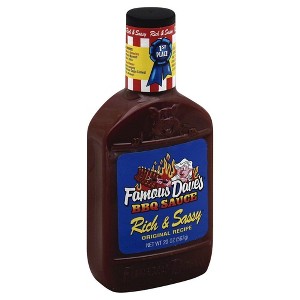 Famous Dave's BBQ Sauce Rich and Sassy Original Recipe, 20 Ounces (Pack of 2) - 1 of 1
