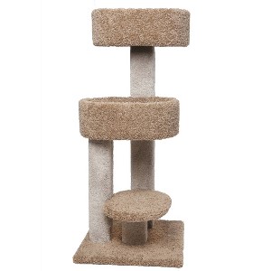 Beatrise Pet Products Cuddle Tower Cat Activity Center - 48" - 1 of 3