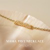 Benevolence LA 14K Gold Dipped Mama Necklace - 3 of 4