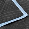 Sure-Max Moving & Packing Blanket - Ultra Thick Pro - 80" x 72" (65 lb/dz weight) - Professional Quilted Shipping Furniture Pad Black - 3 of 4