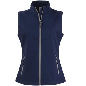 Clique Tempo Eco Stretch Full Zip Womens Softshell Vest - 1 of 1