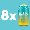 bubly Coconut Pineapple Sparkling Water - 8pk/12 fl oz Cans - 2 of 4